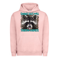 Pigment Salmon sweet but will throw hands Urban Hoodie - Artiststas