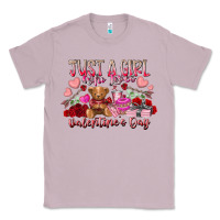 Lilac just  girl who loves valentines day Classic Tee - RacoonDesign