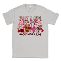 Moon Dust just  girl who loves valentines day Classic Tee - RacoonDesign