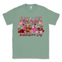 Sage just  girl who loves valentines day Classic Tee - RacoonDesign