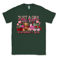 Sports Green just  girl who loves valentines day Classic Tee - RacoonDesign