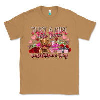 Toasted Coconut just  girl who loves valentines day Classic Tee - RacoonDesign