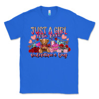 True Royal just  girl who loves valentines day Classic Tee - RacoonDesign