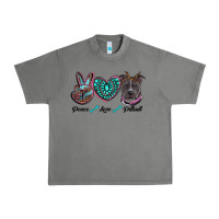 Tornado peace love pitbull Urban Heavy Tee - RanaPortraitStore