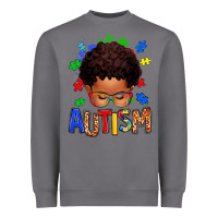 Storm autism afro kid Heavyweight Sweatshirt - texasbilliewilder