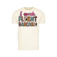 Vintage Arctic i speak fluent sarcasm Vintage Tee - Zillion Design Studio