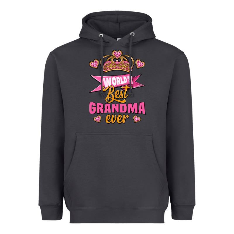 World's Best Grandma Ever Heavyweight Hoodie by Jasminsmagicworld | Teevron