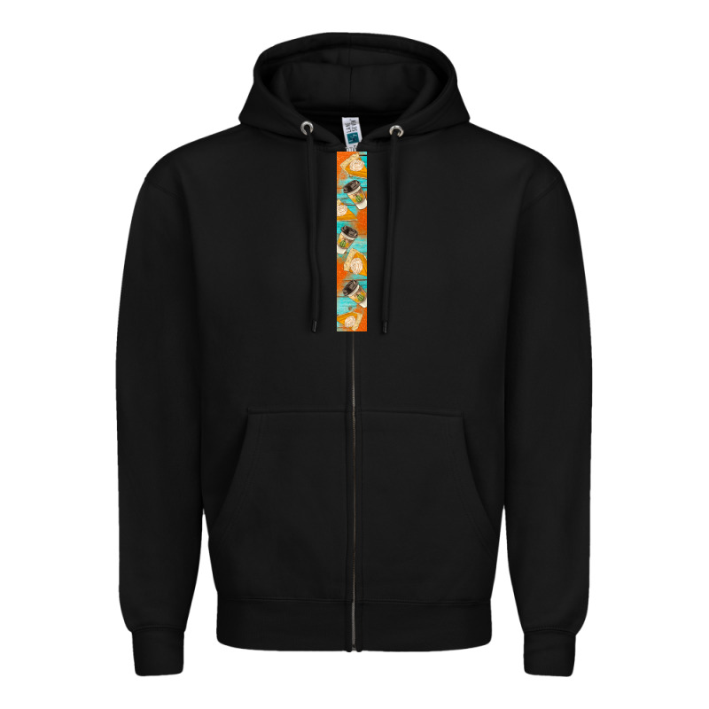 Pumpkin Caffee Zipper Hoodie by BundleAndBundleShop | Teevron