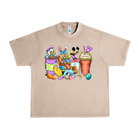 French Oak easter cartoon characters coffee cups Urban Heavy Tee - Zillion Design Studio