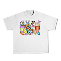 Lunar Rock easter cartoon characters coffee cups Urban Heavy Tee - Zillion Design Studio