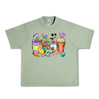 Oil Green easter cartoon characters coffee cups Urban Heavy Tee - Zillion Design Studio