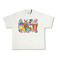 Pistachio easter cartoon characters coffee cups Urban Heavy Tee - Zillion Design Studio