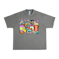 Tornado easter cartoon characters coffee cups Urban Heavy Tee - Zillion Design Studio