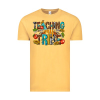 Vintage Mustard teaching my Vintage Tee - texasbilliewilder