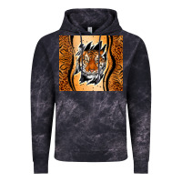 Cloud Black tiger scratch mark Vintage Hoodie - RanaPortraitStore