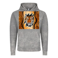 Cloud Rock tiger scratch mark Vintage Hoodie - RanaPortraitStore