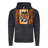 Vintage Arctic tiger scratch mark Vintage Hoodie - RanaPortraitStore