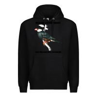 Black Western Ground Parrot Rare Wild And West Australia Premium Hoodie - Bettercallsaul