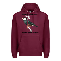 Burgundy Western Ground Parrot Rare Wild And West Australia Premium Hoodie - Bettercallsaul