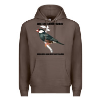 Coffee Western Ground Parrot Rare Wild And West Australia Premium Hoodie - Bettercallsaul
