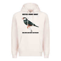 Western Ground Parrot Rare Wild And West Australia Premium Hoodie | Teevron