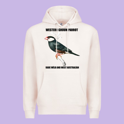 Western Ground Parrot Rare Wild And West Australia Premium Hoodie Designed By Bettercallsaul