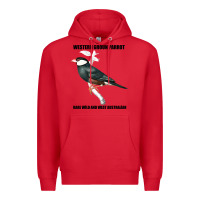 Red Western Ground Parrot Rare Wild And West Australia Premium Hoodie - Bettercallsaul
