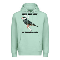 Seafoam Western Ground Parrot Rare Wild And West Australia Premium Hoodie - Bettercallsaul