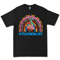 Black teacherlife and teacher gnome rainbow Premium Tee - Artiststas