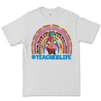 Dove Grey teacherlife and teacher gnome rainbow Premium Tee - Artiststas