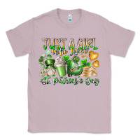 Lilac Just a Girl who Loves Saint Patrick's Day Classic Tee - RacoonDesign
