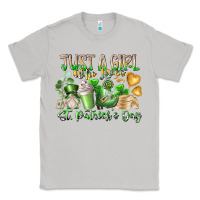 Moon Dust Just a Girl who Loves Saint Patrick's Day Classic Tee - RacoonDesign