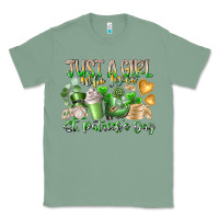 Sage Just a Girl who Loves Saint Patrick's Day Classic Tee - RacoonDesign