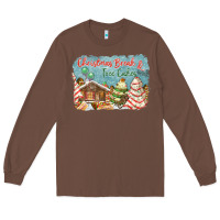 Chestnut christmas break and tree cakes Long Sleeve Tee - FaDigitalArtStudio