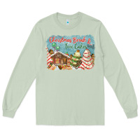 Matcha christmas break and tree cakes Long Sleeve Tee - FaDigitalArtStudio