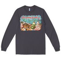 Smoke christmas break and tree cakes Long Sleeve Tee - FaDigitalArtStudio