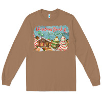 Toasted Coconut christmas break and tree cakes Long Sleeve Tee - FaDigitalArtStudio
