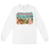 White christmas break and tree cakes Long Sleeve Tee - FaDigitalArtStudio