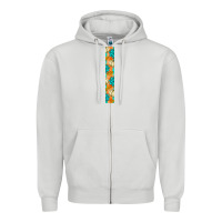 Dove Grey fall pumpkin Zipper Hoodie - BundleAndBundleShop