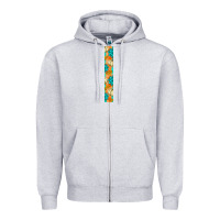 Heather Grey fall pumpkin Zipper Hoodie - BundleAndBundleShop
