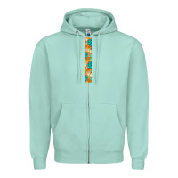 Seafoam fall pumpkin Zipper Hoodie - BundleAndBundleShop