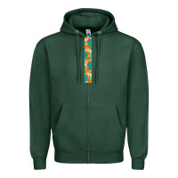 Sports Green fall pumpkin Zipper Hoodie - BundleAndBundleShop