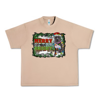 Burro merry and bright pitbull with farm Urban Heavy Tee - RanaPortraitStore