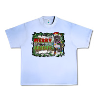 Grape Ice merry and bright pitbull with farm Urban Heavy Tee - RanaPortraitStore
