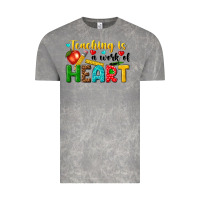 Cloud Rock teaching is a work of heart tbw Vintage Tee - texasbilliewilder