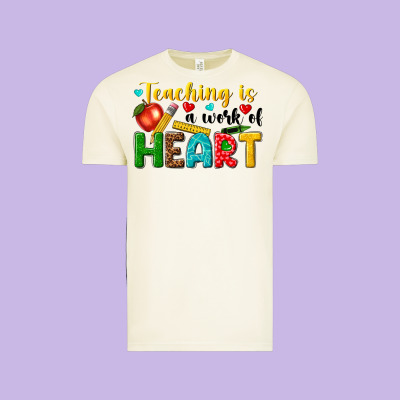 Vintage Tee teaching is a work of heart tbw