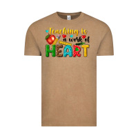 Vintage Coffee teaching is a work of heart tbw Vintage Tee - texasbilliewilder