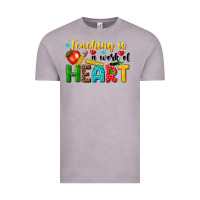 Vintage Zinc teaching is a work of heart tbw Vintage Tee - texasbilliewilder