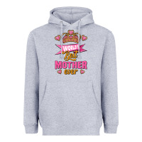 Heather Grey world's best mother ever Heavyweight Hoodie - Jasminsmagicworld