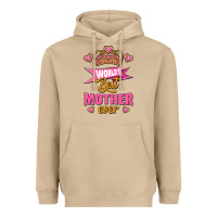 Mushroom world's best mother ever Heavyweight Hoodie - Jasminsmagicworld